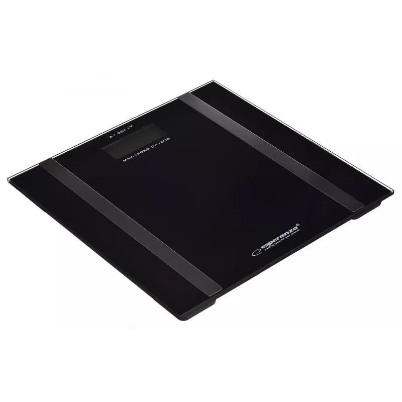 Personīgie vannasistabas svari Esperanza EBS018K - elektroniskie, 180 kg, melni