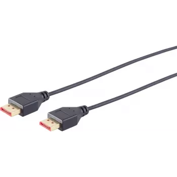 ShiverPeaks DisplayPort kabelis S/CONN 10-69155 1.5 m Melns