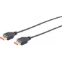 ShiverPeaks DisplayPort kabelis S/CONN 10-69155 1.5 m Melns