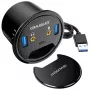 USB centrmezgls GRAUGEAR G-THUB-AU-60 USB 3.2 Gen 1 Type-A Melns