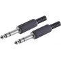 Vadu savienotājs ShiverPeaks BS50100-2 6.3 mm Melns