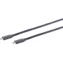 USB kabelis S/CONN Typ-C ST 1,5m