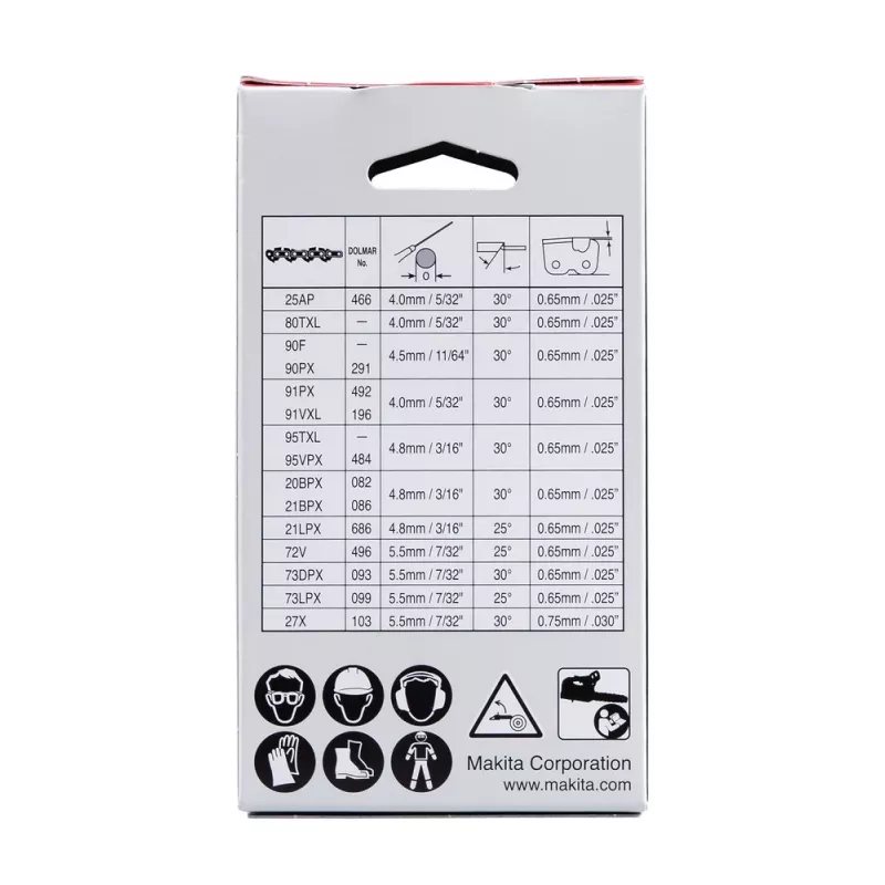 Makita 191T89-0 darbinstruments motorzāģa piederums 1 gab.