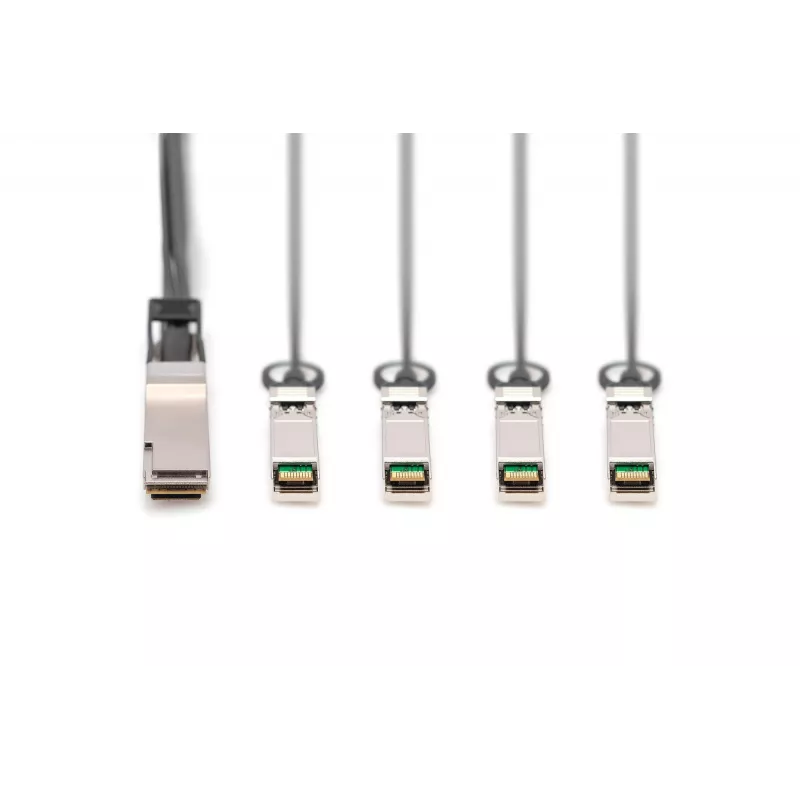Digitus 40G QSFP+ uz 4x SFP+ tiešā pieslēguma kabelis 3m
