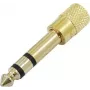 Audio adapteris Omnitronic 3,5mm vīrišķais uz 3,5mm sievišķo — 10 gab. iepakojums