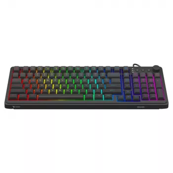 Savio Galaxis Gaming klaviatūra USB QWERTY US English Melna