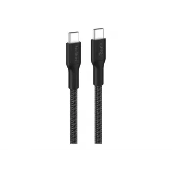 USB-C kabelis Belkin BoostCharge Pro 3m, melns, pīts