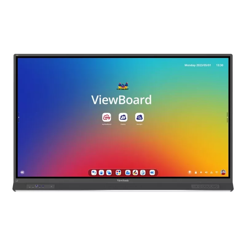 ViewSonic IFP6553 interaktīvā tāfele 165,1 cm (65 inch) 3840 x 2160 pikseļi Skārienekrāns Melna
