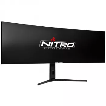 Monitors Nitro Concepts SM1 49 collu izliekts 144Hz FreeSync G-Sync, enerģijas klase F