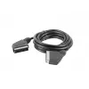 Lanberg CA-EUEU-10CC-0018-BK SCART vads, SCART uz SCART 21 kontaktu, 1,8 m, melns