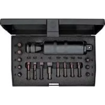 Gedore 6654600 Trieciena uzgaļu komplekts, 125 mm dziļums, 40 mm augstums, 1.25 kg