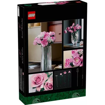 LEGO BOTANICALS 10374 Rožu pušķis rozā krāsā