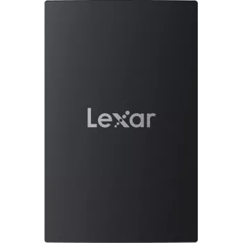 Pārnēsājamais SSD Lexar SL500 1 TB — USB Type-C, USB 3.2 Gen 2x2, līdz 2000 MB/s, alumīnija korpuss, 0.043 kg, melns