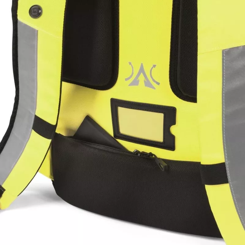 Dicota Backpack Hi-Vis 25 litri - dzeltena