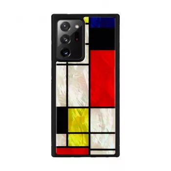 Aizsargmaciņš iKins Samsung Galaxy Note 20 Ultra — Mondrian Black