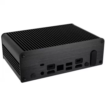 Akasa Newton CTN UCFF korpuss Intel NUC datoriem, melnā krāsā (A-NUC75-M1B)