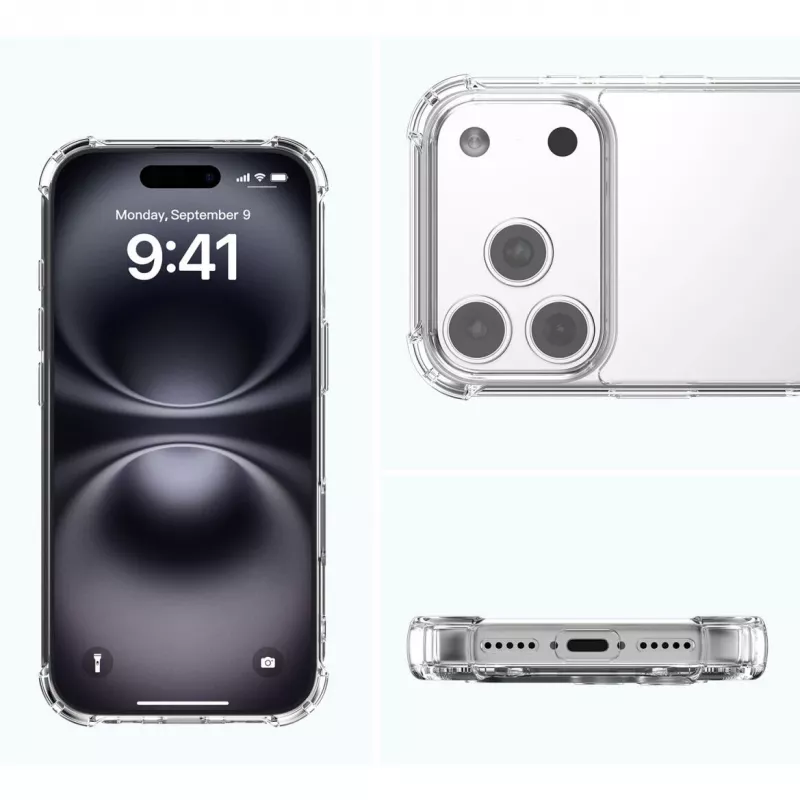 4smarts Ibiza Border Case Apple iPhone 17 Pro Max 17.5 cm Caurspīdīgs