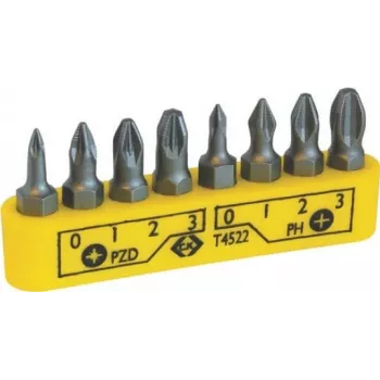 Manuālo skrūvgriežu uzgaļu komplekts C.K Tools T4522