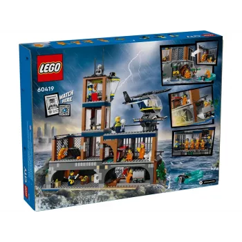 LEGO City Policijas iecirknis un cietuma sala 60419 — 980 gab., 7 minifigūras