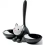 Alessi Tigrito kaķu bļoda melna (AMMI09 B)