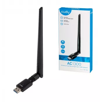Tīkla karte Cudy WU1400 WLAN 867 Mbit/s USB Divjoslu Wi-Fi 5