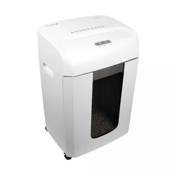 Papīra smalcinātājs Olympia MC 615.2 — Mikrogriezums P-5, 22 cm padeve, 15 lapu ietilpība, 65 dB, balts