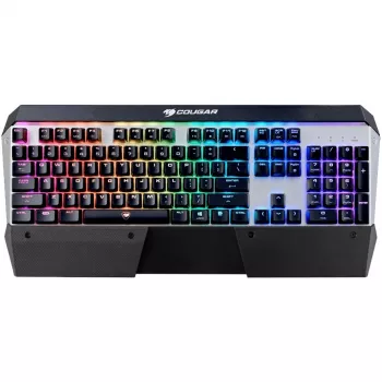 COUGAR CGR-WM4MB-ATR tastatūra Gaming USB QWERTZ melna, sudraba