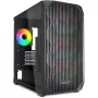 Sharkoon MK3 RGB Micro Tower Melna