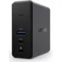 Lenovo X9 Uzlādes GaN Doks Vadu USB 3.2 Gen 2 (3.1 Gen 2) Type-C Pelēks