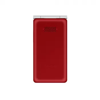 MAXCom Comfort MM835 salokāmais telefons, Dual SIM, 3,5 collu (8,89 cm) 320x480, 1400 mAh, Sarkans