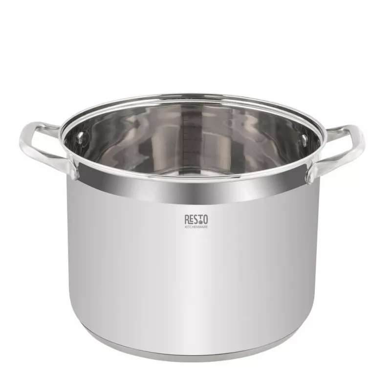 Resto Kitchenware Libra 13 L apaļš nerūsējošā tērauda katls 22 cm