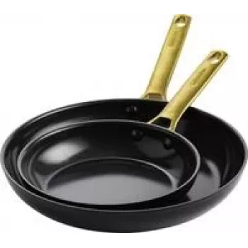 GreenPan Padova Reserve 2-daļīgs cepamo pannu komplekts 20+26cm Melns (CC008480-001)