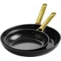 GreenPan Padova Reserve 2-daļīgs cepamo pannu komplekts 20+26cm Melns (CC008480-001)