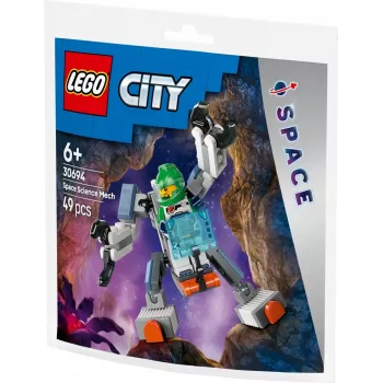 Konstruktors LEGO City Kosmosa izpētes mehs 30694 ar kustīgām rokām un kājām