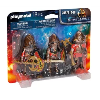 Playmobil Novelmore Trīs Bērnhemas Karotāji 70672