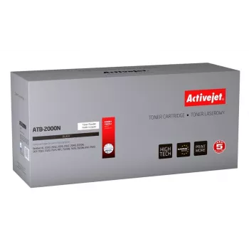 Tonera kasetne ActiveJet ATB-2000N Brother TN-2000/TN-2005, melna, 2500 lpp., iebūvēta bungas