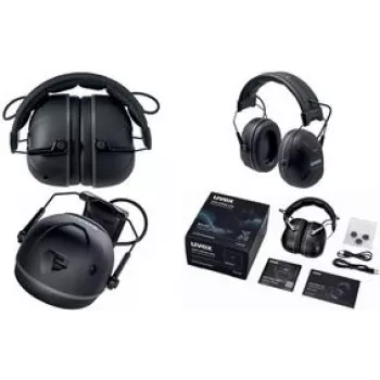 UVEX aXess one Bluetooth ausu aizsargi, modelis 2640001
