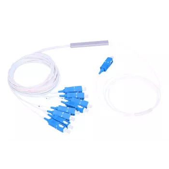 Optiskais sadalītājs Extralink 1:8 PLC SC/UPC 900µm 1.5m