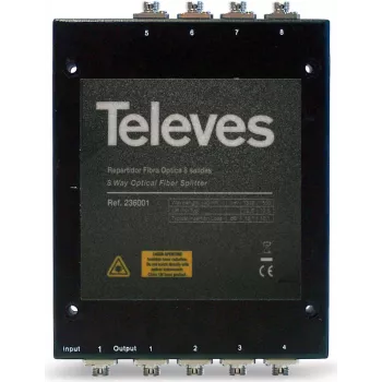 Sadalītājs Televes OVT8N Melns