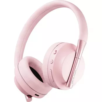 Happy Plugs PLAY austiņas Vadu un bezvadu galvas saite USB Type-C Bluetooth Rozā zelts