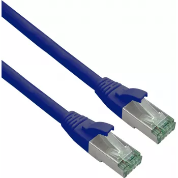 Tīkla kabelis Helos Patch-Kabel 363700 RJ-45 (M) - RJ-45 (M) Cat 6 20m Zils
