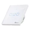 Sonoff T2 EU TX 3-kanālu viedais sienas slēdzis Wi‑Fi + RF 433