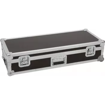 Flightcase Roadinger 2x LED TSL-1000 ar ratiņu funkciju