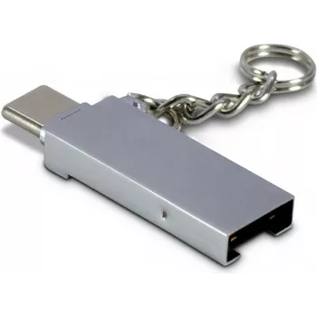 Karšu lasītājs Inter-Tech 88885469 USB 2.0 Type-A/Type-C, iekšējais, cinka korpuss