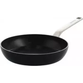 Cepamā panna GreenPan CC009166-166 — vispārējas lietošanas apaļā panna, 24 cm, alumīnijs/melns