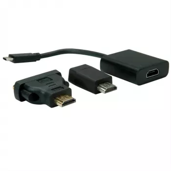 VALUE ārējais video adapteris - USB-C 3.1 - HDMI - Melns