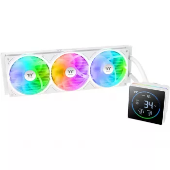 Šķidruma dzesētājs CPU THERMALTAKE TH360-S V3 ARGB Sync AIO Snow Edition, 360mm, ARGB, All-in-One
