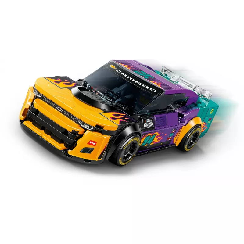 LEGO Speed Champions 76935 NASCAR Next Gen Chevrolet Camaro ZL1 būvējams modelis, 328 gabali, 1 minifigūra, 9+ gadi