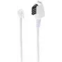 Telefona kabelis ShiverPeaks BS70043-W 3 m TAE RJ-11 Balts