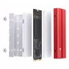 Jonsbo M.2-6 RED 2280 pasīvais dzesētājs M.2 SSD NVMe/SATA diskdziņiem
